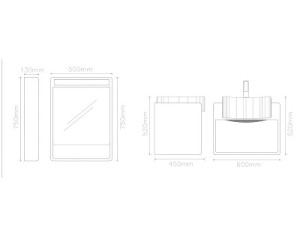 فول ست روشویی کابینتی لوتوس جنس pvc مدل COCO | عمرانیاز