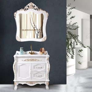 فول ست روشویی کابینتی لوتوس کلاسیک مدل SCARLET