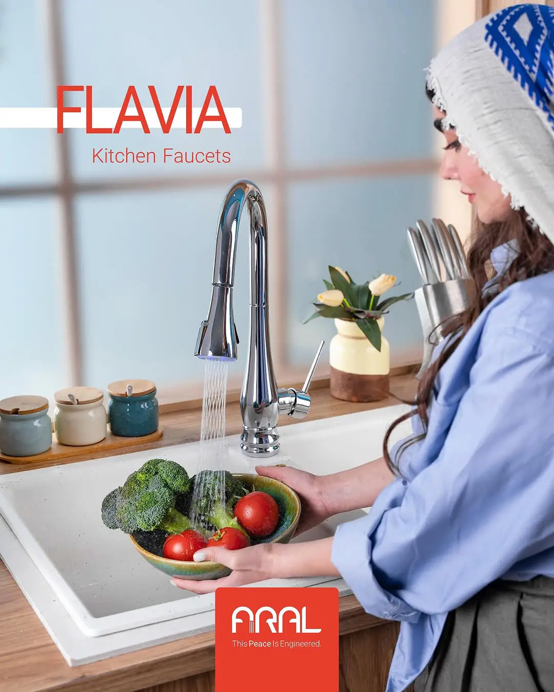 بررسی کیفیت شیرآلات آرال