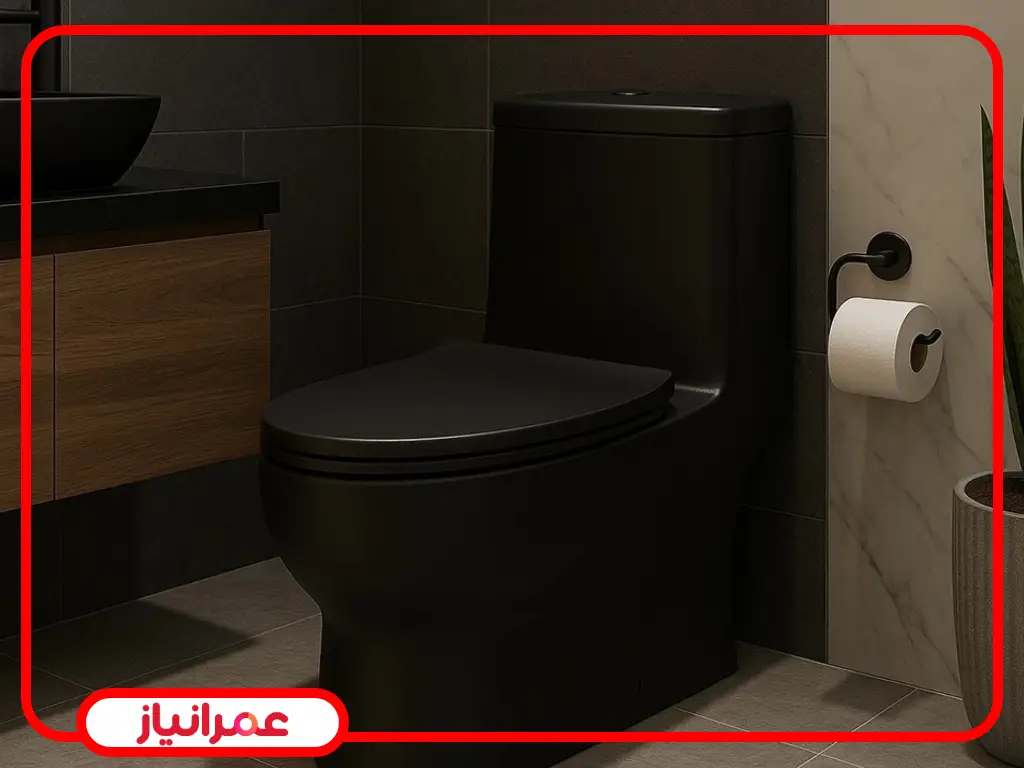 توالت فرنگی مشکی یا سفید
