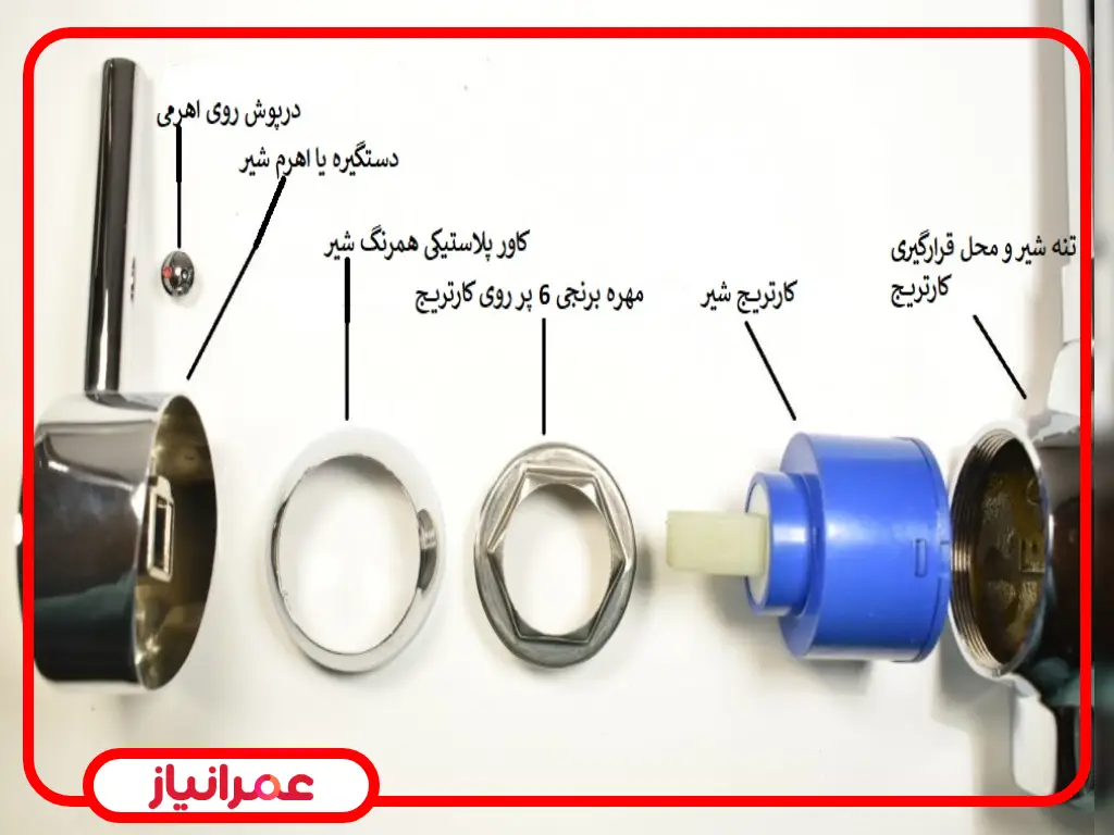 از بین بردن رسوب داخل شیر