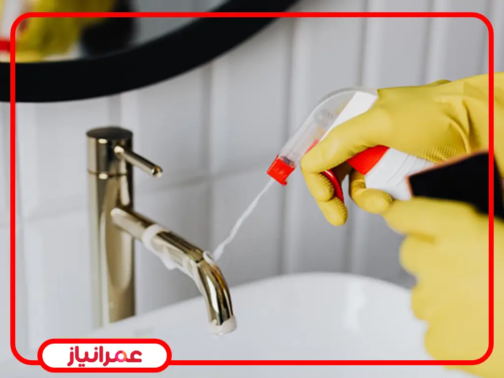 بررسی کیفیت رنگ شیرآلات طلایی