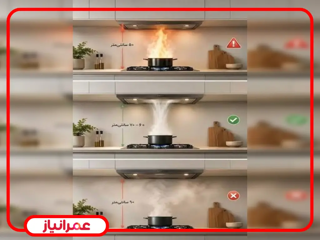 اشتباهات رایج در استفاده از هود آشپزخانه