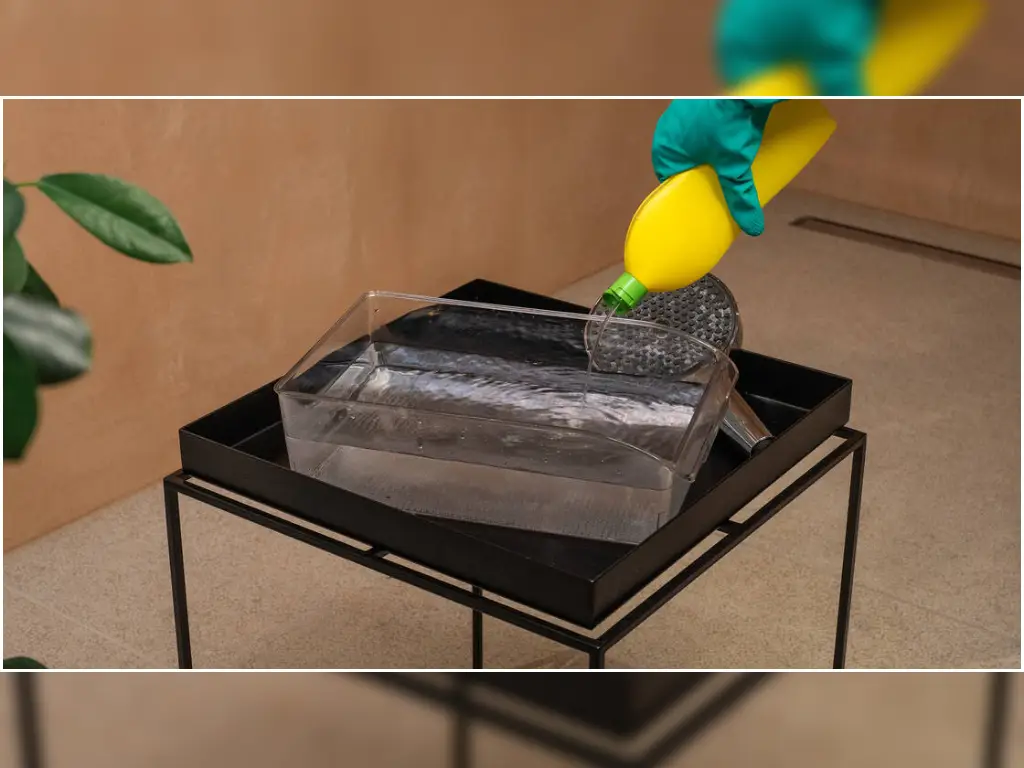 از بین بردن رسوبات سر دوش