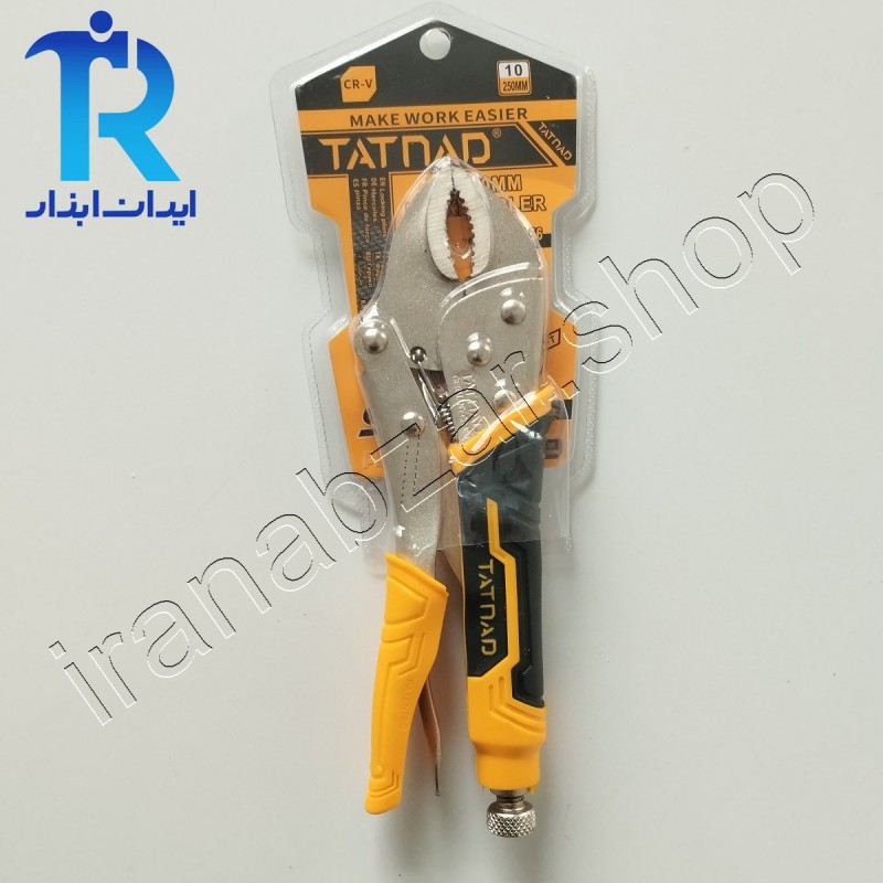 انبر قفلی 10 اینچ روکش دار TATNAD 71256