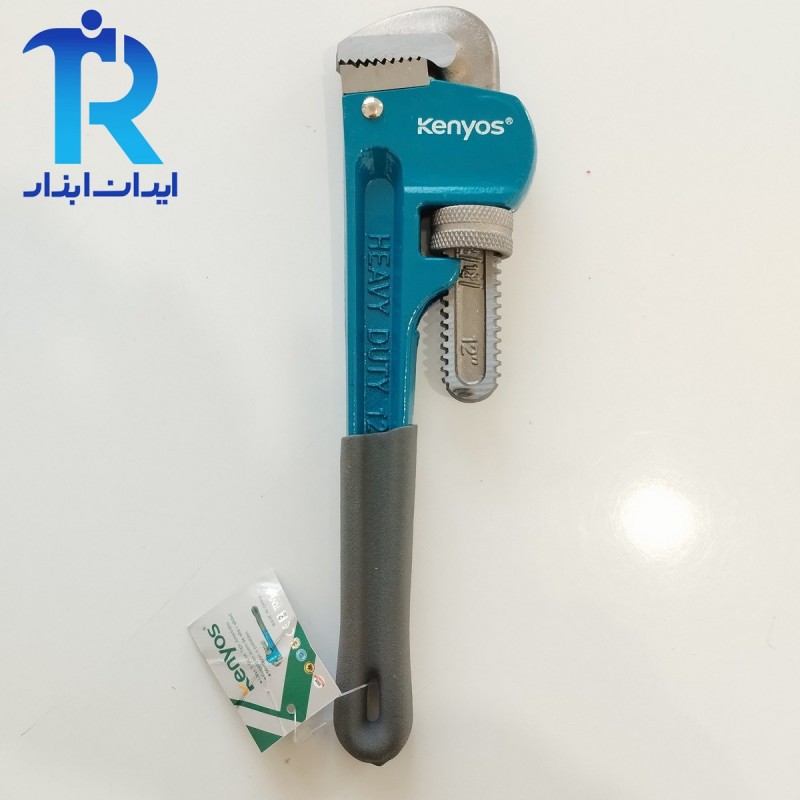 آچار لوله گیر تک دسته سایز 12 اینچ کنیوس Kenyos