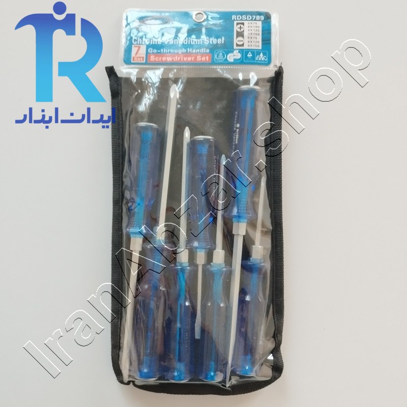 مجموعه پیچ گوشتی ضربه خور 7 عددی ریدر پرو Raider pro