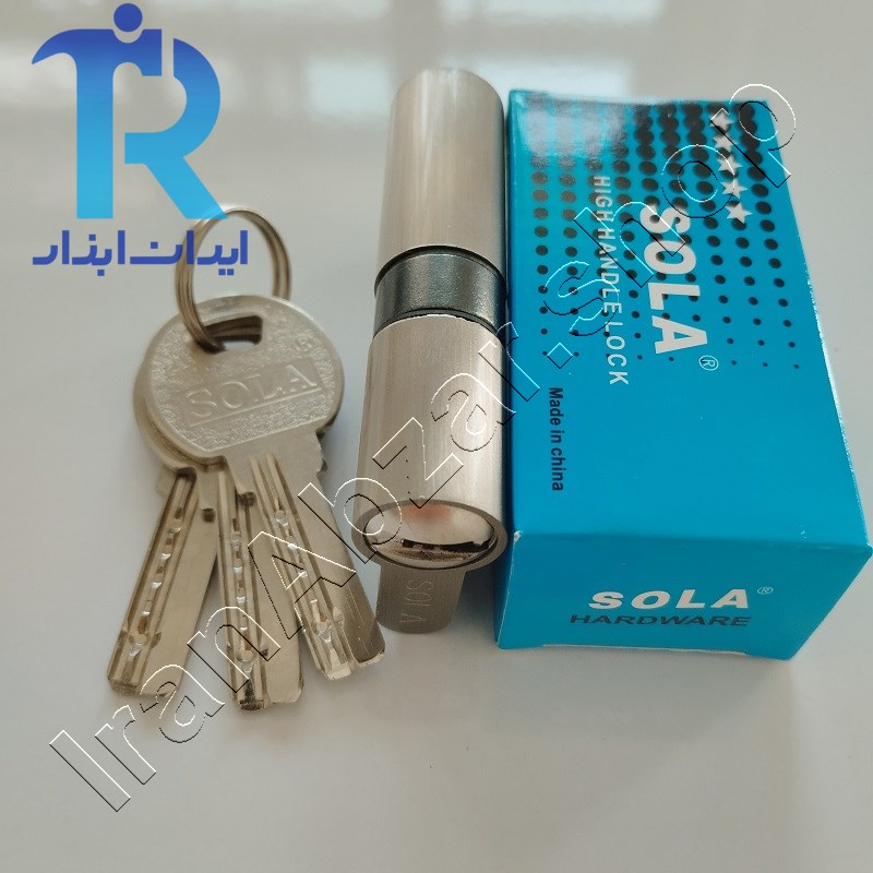 سیلندر (توپی) قفل 7 سانت سولا 3 کلید کامپیوتری Sola