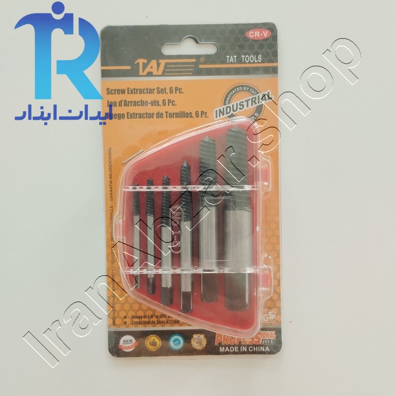 مته چپ گرد 6 عددی تات Tat