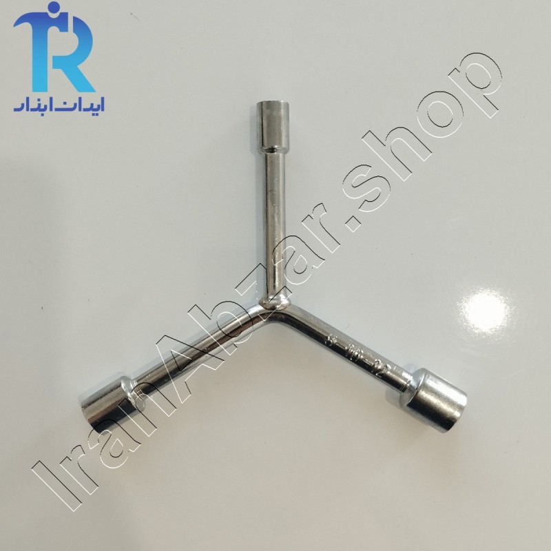 آچار بکس سه پر کوچک سایز 8-10-12