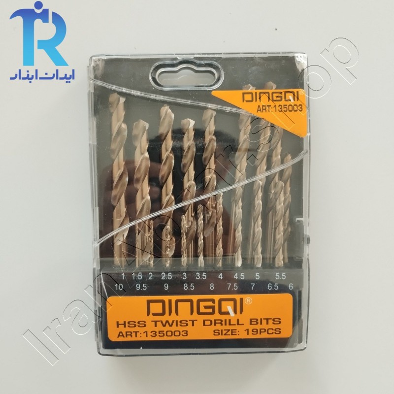 ست مته 19 عددی hss دینکی Dingqi 135003