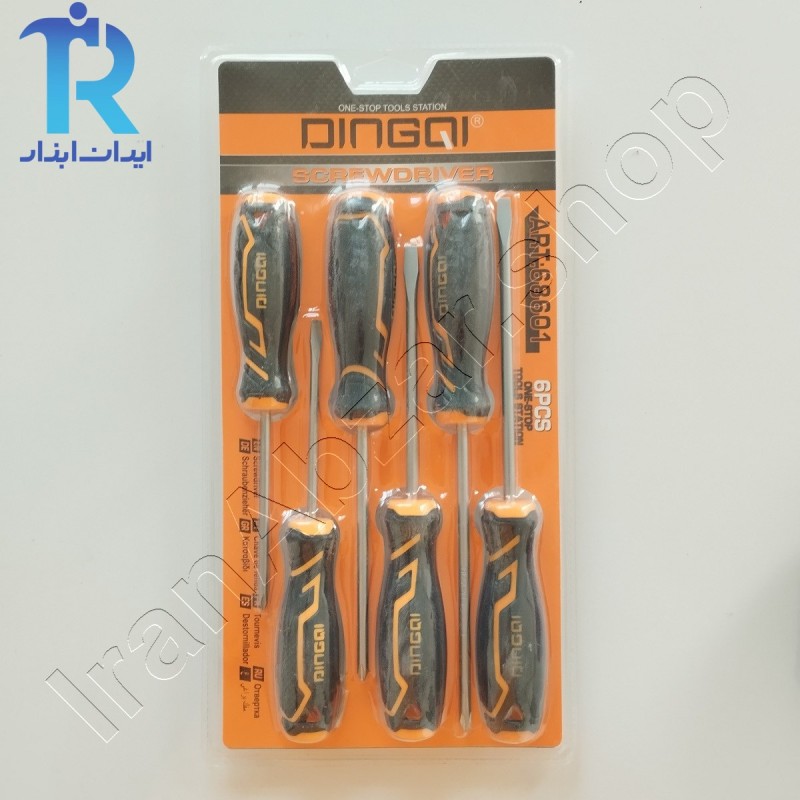مجموعه پیچ گوشتی 6 عددی دینکی Dingqi 68601