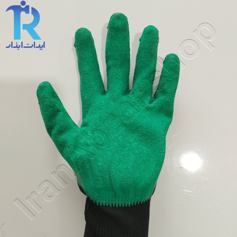 دستکش ضدبرش سبز