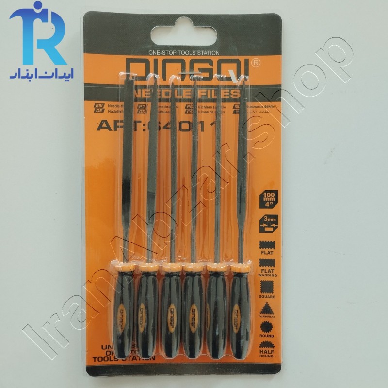 ست سوهان زرگری دینکی Dingqi 64011