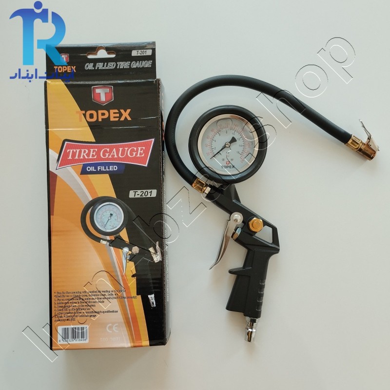 درجه باد کارگاهی روغنی تاپکس TOPEX T-201