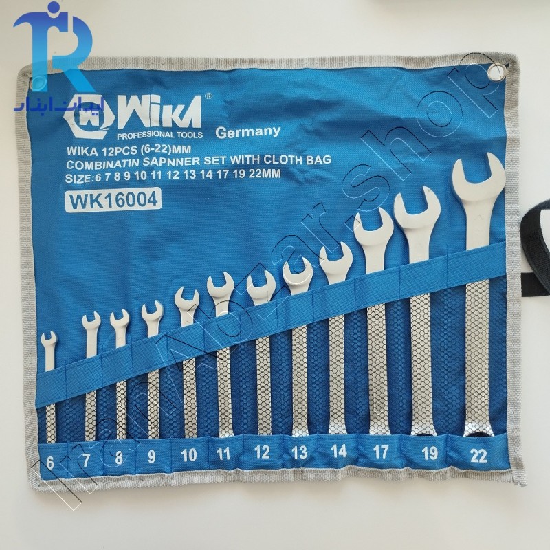 آچار 12 عددی یک سر تخت یک سر رینگی ویکا WIKA GERMANY