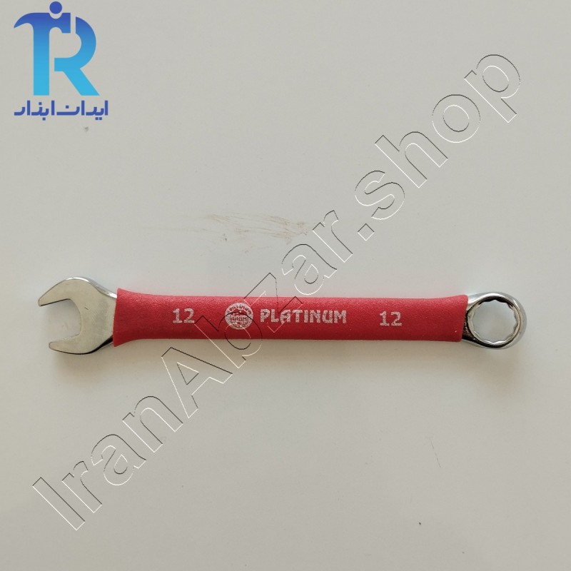 آچار تکی یک سر رینگی 12 روکش دار پلاتینوم platinum