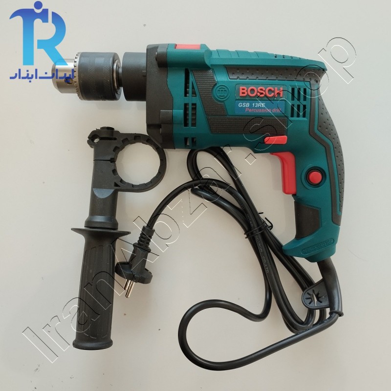 دریل 900 وات نیم تنه فلزی 13 بوش  BOSCH GSB 13 RE3