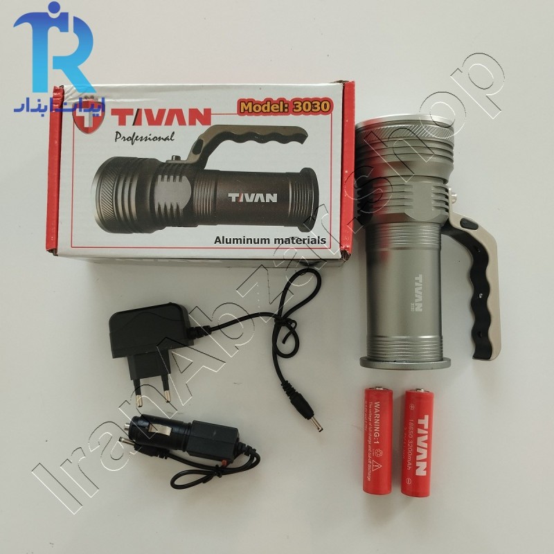 چراغ قوه دستی  تیوان مدل TIVAN 3030