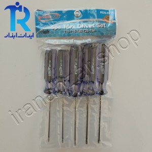 مجموعه 5 عددی پیچ گوشتی ستاره ای ریدر RAIDER PRO RDS-05TX