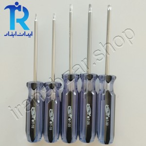 مجموعه 5 عددی پیچ گوشتی ستاره ای ریدر RAIDER PRO RDS-05TX