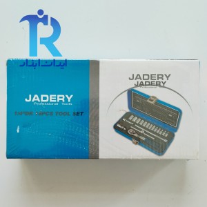 جعبه بکس 18 پارچ درایو 1/4 تایوانی جادری JADERY