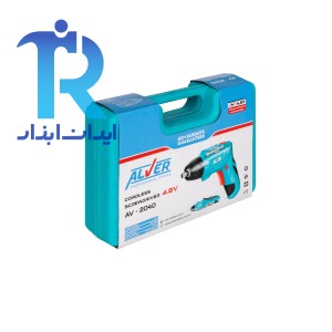 پیچ گوشتی شارژی تاشو 4.8 ولت آلور ALVER AV-2040