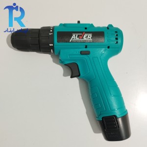 دریل شارژی 12 ولت دوسرعته آلور ALVER AV-2010