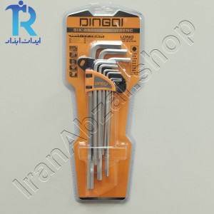 آچار آلن بلند 9 عددی دینکی Dingqi 17122A