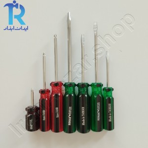 مجموعه 7 عددی پیچ گوشتی تایوانی روناک مدل RONAK RH-2701