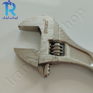 آچار فرانسه 10 اینچ intcro روکش دار