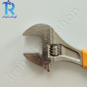 آچار فرانسه 8 اینچ intcro روکش دار