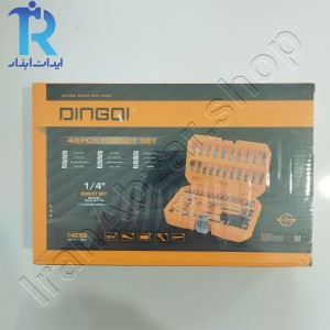 جعبه بکس 46 عددی درایو 1/4 دینکی DINGQI 14050