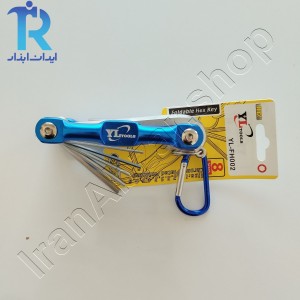 آچار آلن تاشو (چاقویی) 8 عددی YL Tools