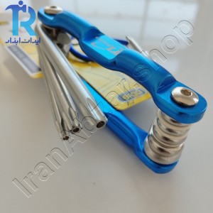 آچار ستاره تاشو (چاقویی) 8 عددی YL Tools