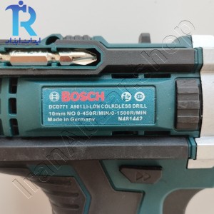 دریل شارژی 10 سه حالته بوش BOSCH DCD771