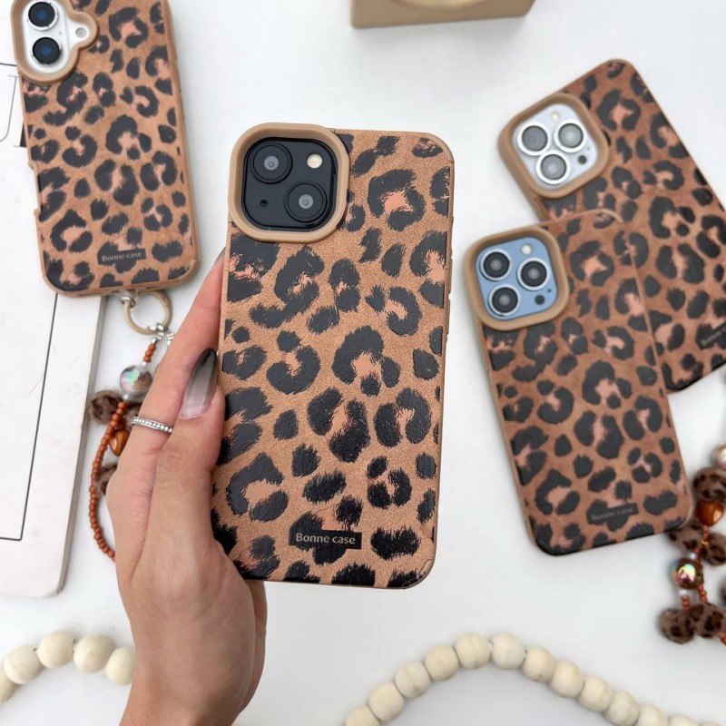 قاب ایفون پلنگی آویزدار