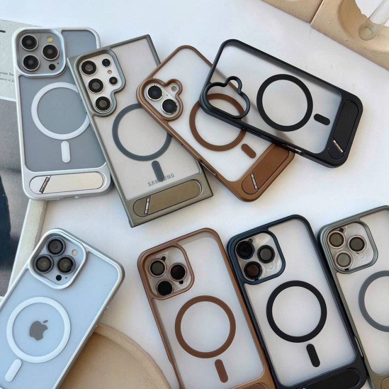 قاب ایفون مات پایین استند دار