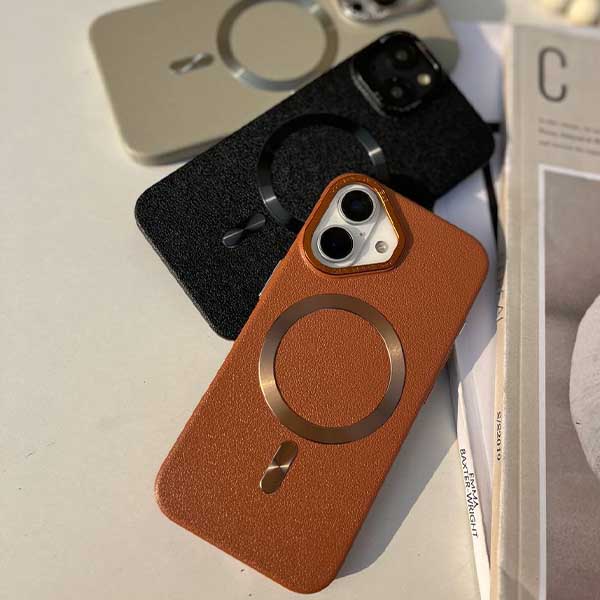 قاب ایفون چرم