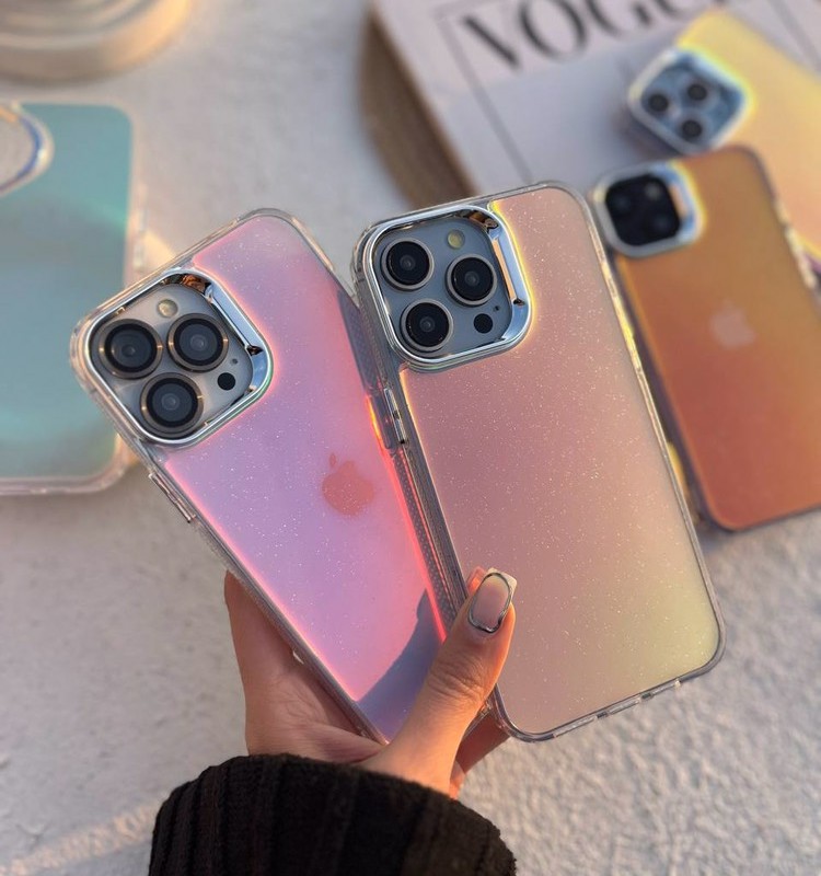 قاب ایفون  هلوگرامی شاین