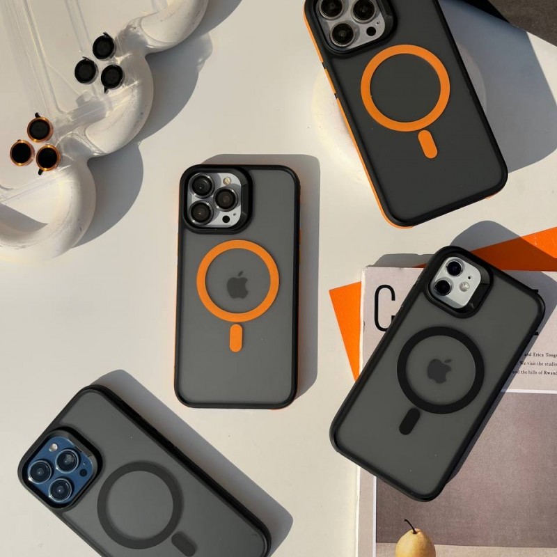 قاب ایفون مگ سیف پشت مات