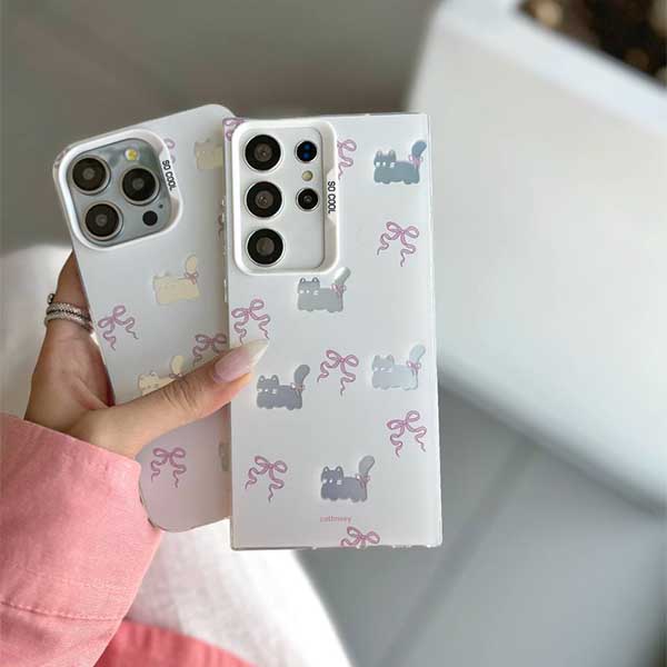 قاب ایفون پاپیون و گربه