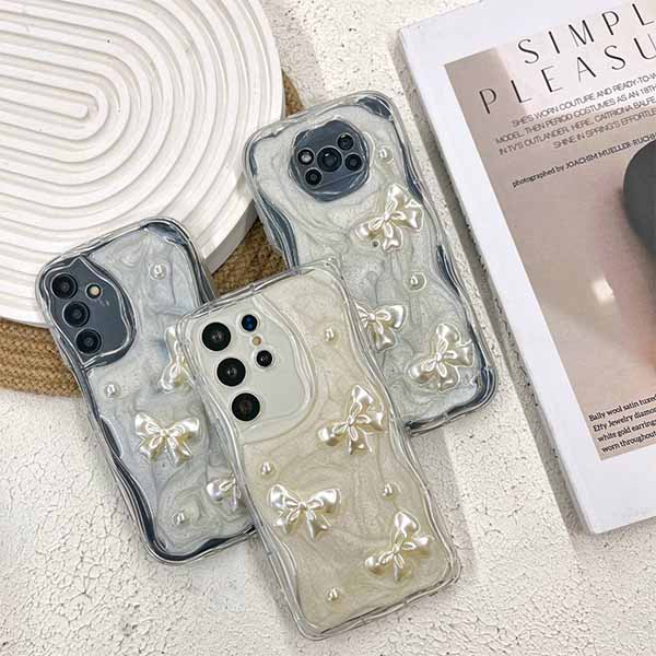 قاب ایفون مروارید پاپیون