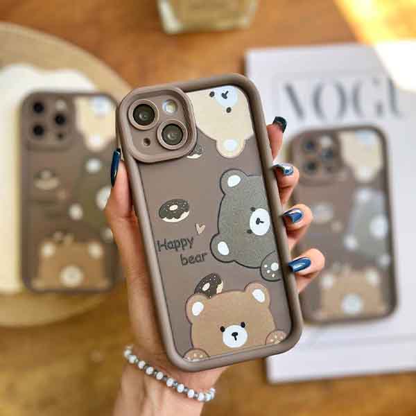 قاب ایفون solid teddy
