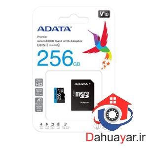 کارت حافظه  microSD ADATA مموری با ظرفیت 256 گیگابایت