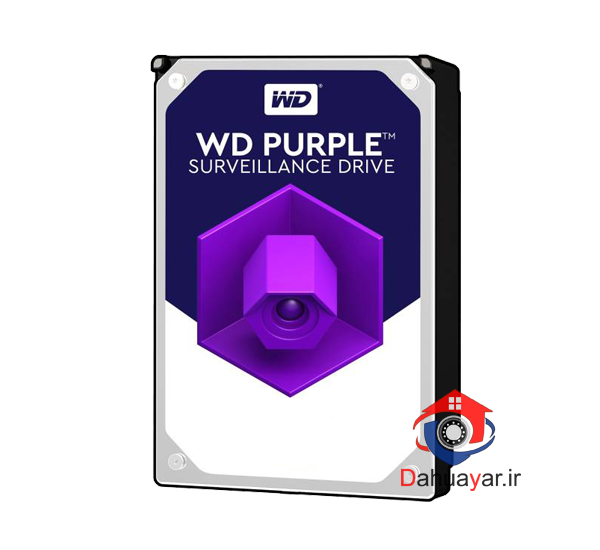 هارد 8 ترابایت وسترن بنفش | هارددیسک اینترنال وسترن دیجیتال مدل Purple WD8 ظرفیت 8 ترابایت