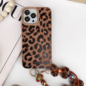 قاب ایفون پلنگی آویزدار