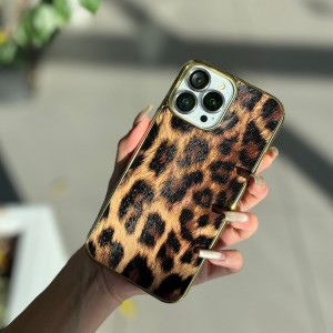 قاب ایفون پلنگی درشت