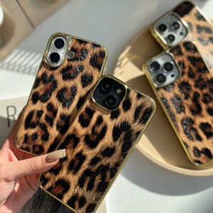 قاب ایفون پلنگی درشت