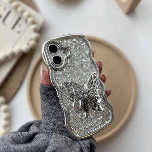 قاب ایفون پروانه استندی